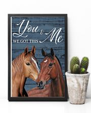 Blue Pallet Got This Horse 11x17 Poster lifestyle-poster-8