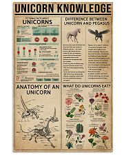Unicorn Knowledge Mythical Creatures 11x17 Poster front
