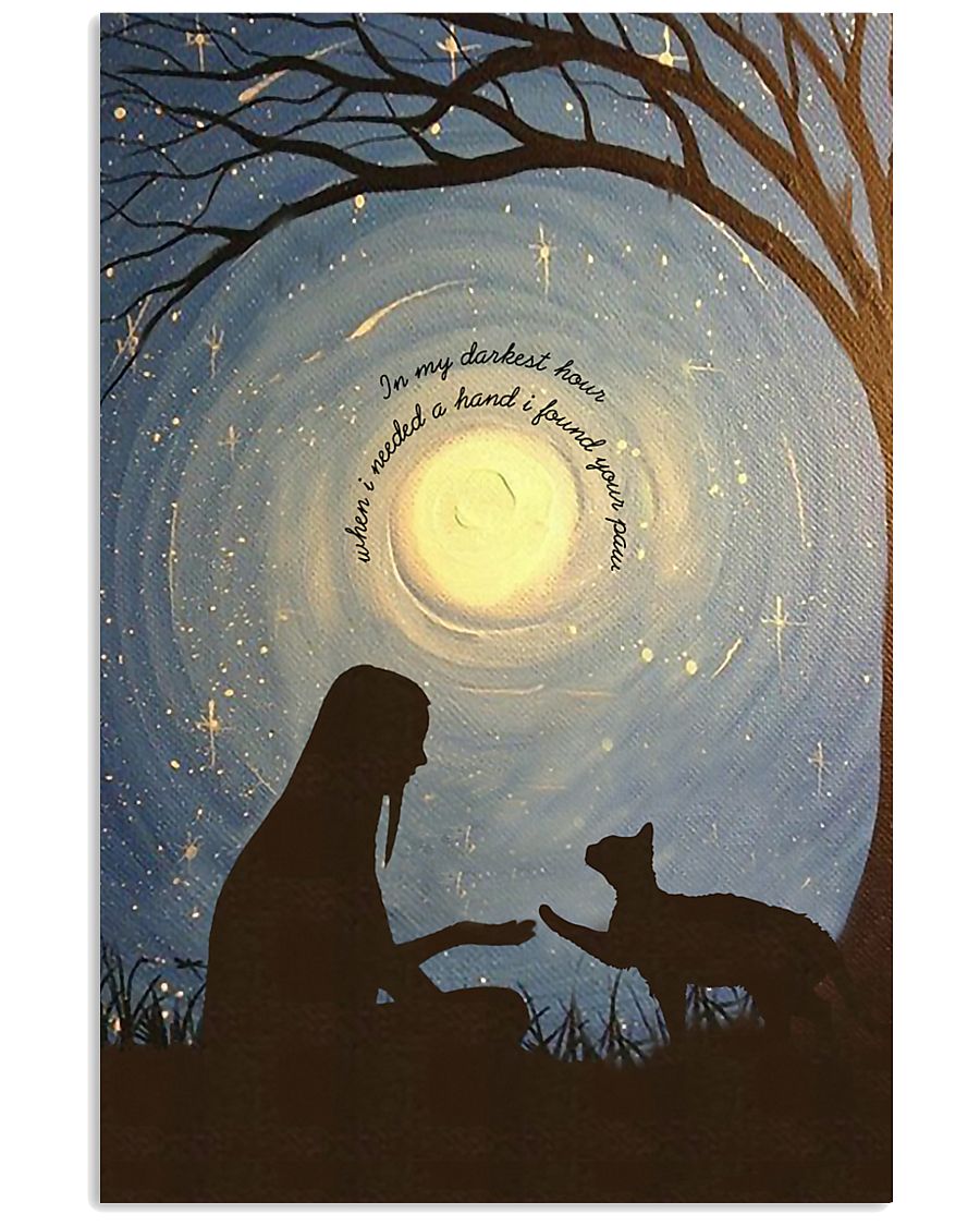I Found Your Paw Cat 11x17 Poster