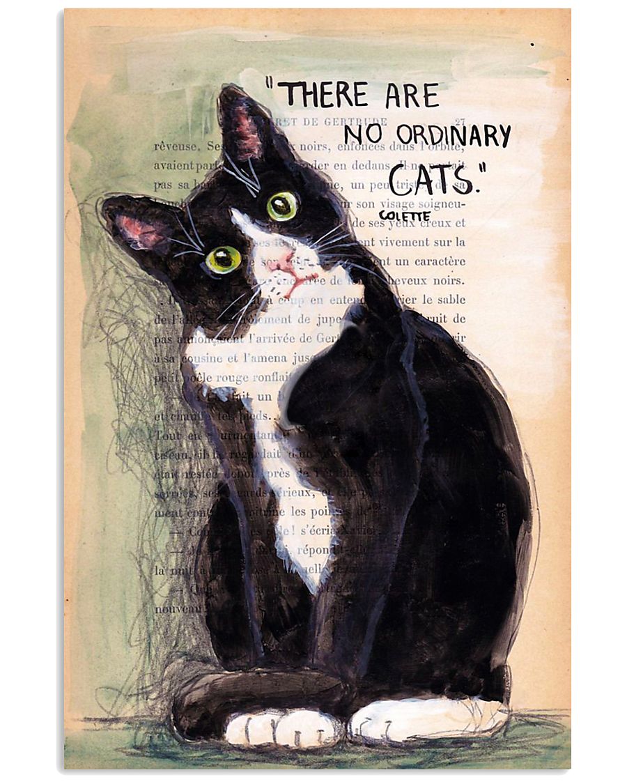 There Are No Ordinary Cats 11x17 Poster
