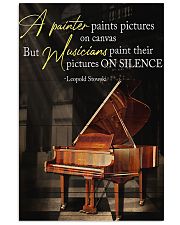 Piano A Painter Paints Pictures 11x17 Poster front