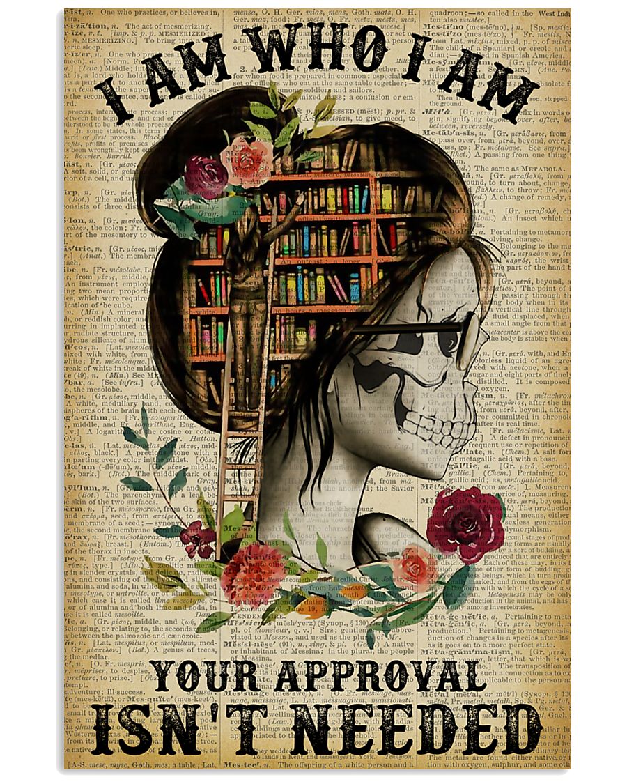 I Am Who I Am Skeleton Reading 11x17 Poster