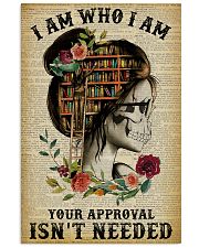 I Am Who I Am Skeleton Reading 11x17 Poster front