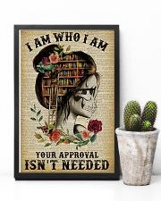 I Am Who I Am Skeleton Reading 11x17 Poster lifestyle-poster-8