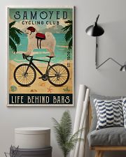 Cycling Club Samoyed 11x17 Poster lifestyle-poster-1
