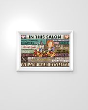 Floral In This Salon We Are Hair Stylist 24x16 Poster poster-landscape-24x16-lifestyle-02