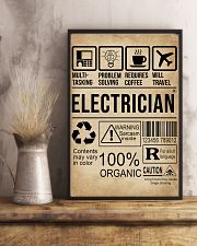 Multitasking Electrician 11x17 Poster lifestyle-poster-3