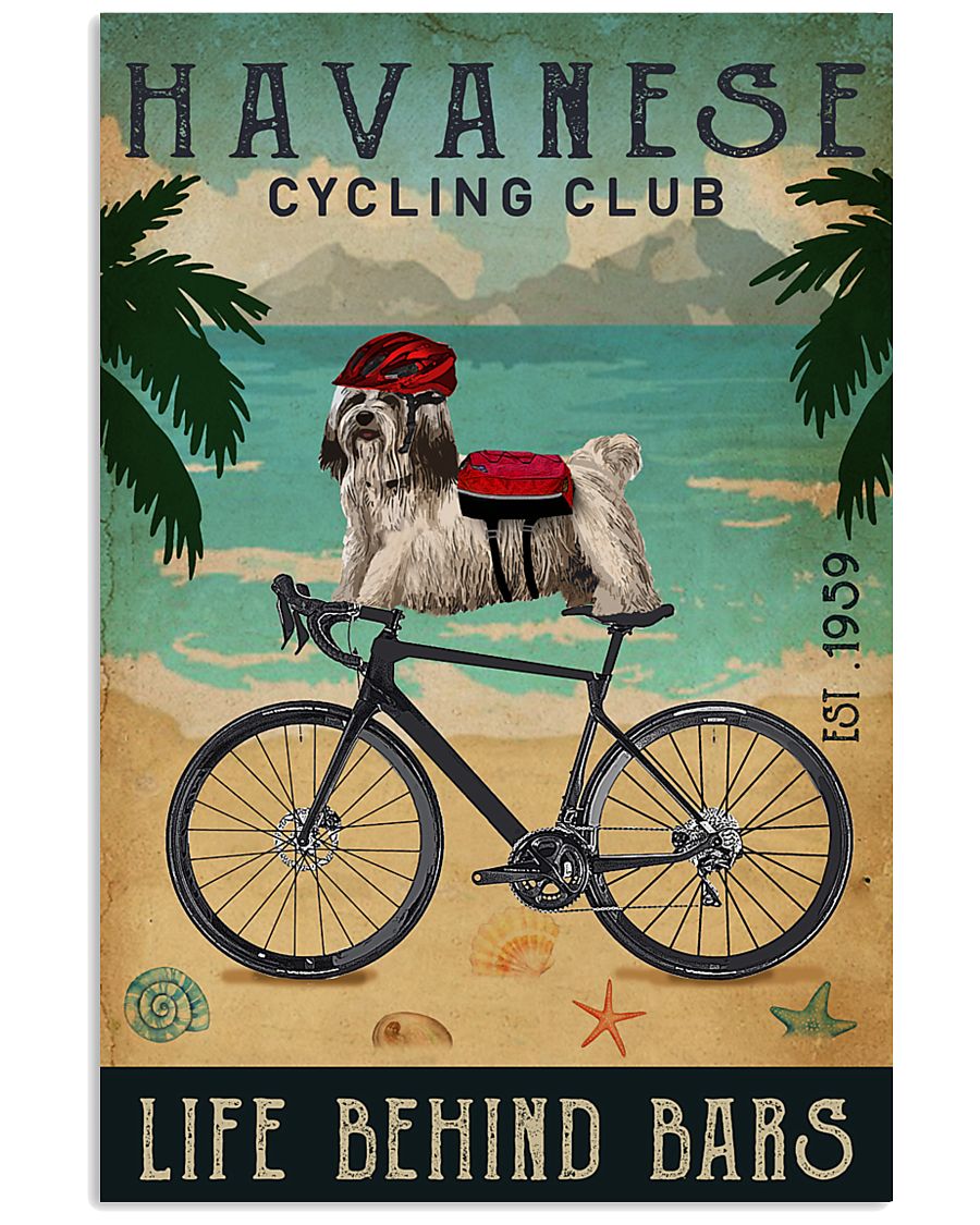 Cycling Club Havanese 11x17 Poster