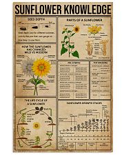 Sunflower Knowledge 11x17 Poster front