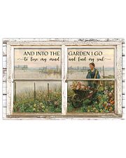 Window And Into The Garden 24x16 Poster front