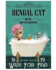 Green Bath Soap Company Bengal Cat 11x17 Poster front