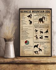 Bernese Mountain Dog Knowledge 11x17 Poster lifestyle-poster-3