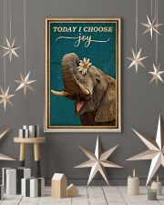 Today I Choose Joy Elephant 16x24 Poster lifestyle-holiday-poster-1