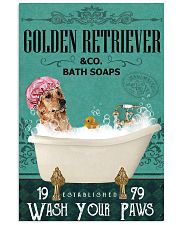 Green Bath Soap Company Golden Retriever 11x17 Poster front