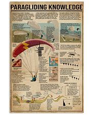 Paragliding Knowledge 11x17 Poster front