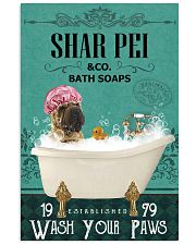 Green Bath Soap Company Shar Pei 11x17 Poster front