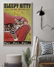 Living Room Cat 11x17 Poster lifestyle-poster-1