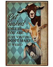 Unless You Are Just Visiting Goat Mint 16x24 Poster front