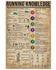 Running Knowledge 11x17 Poster front