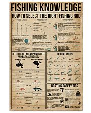 Fishing Knowledge 11x17 Poster front