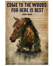Forest Dictionary Come To The Woods Horse 11x17 Poster front