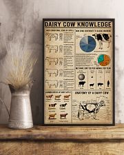Dairy Cow Knowledge Farm 16x24 Poster lifestyle-poster-3