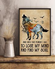 Blue Earth Lose My Soul Wolf 11x17 Poster lifestyle-poster-3