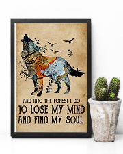 Blue Earth Lose My Soul Wolf 11x17 Poster lifestyle-poster-8