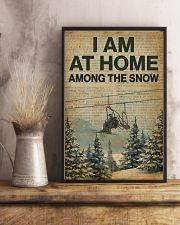 I Am At Home Among The Snow Skiing 16x24 Poster lifestyle-poster-3
