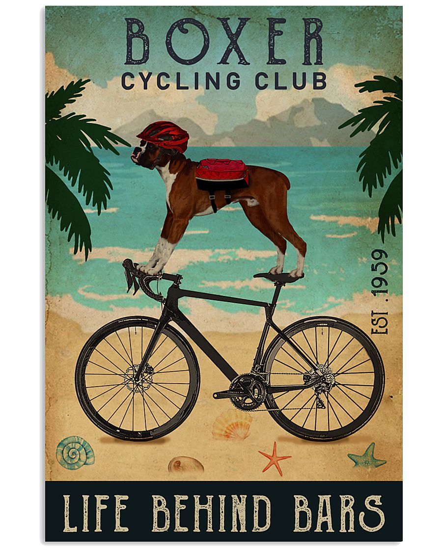 Cycling Club Boxer 11x17 Poster