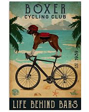 Cycling Club Boxer 11x17 Poster front