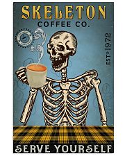 Vintage Coffee Company Skeleton 11x17 Poster front