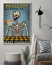 Vintage Coffee Company Skeleton 11x17 Poster lifestyle-poster-1