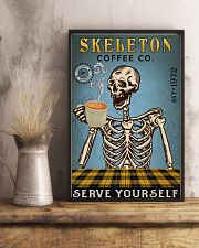 Vintage Coffee Company Skeleton 11x17 Poster lifestyle-poster-3