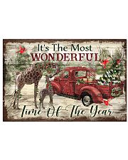 It's The Most Wonderful Time Of The Year Giraffe 24x16 Poster front