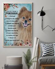 Advice From A Pomeranian 11x17 Poster lifestyle-poster-1