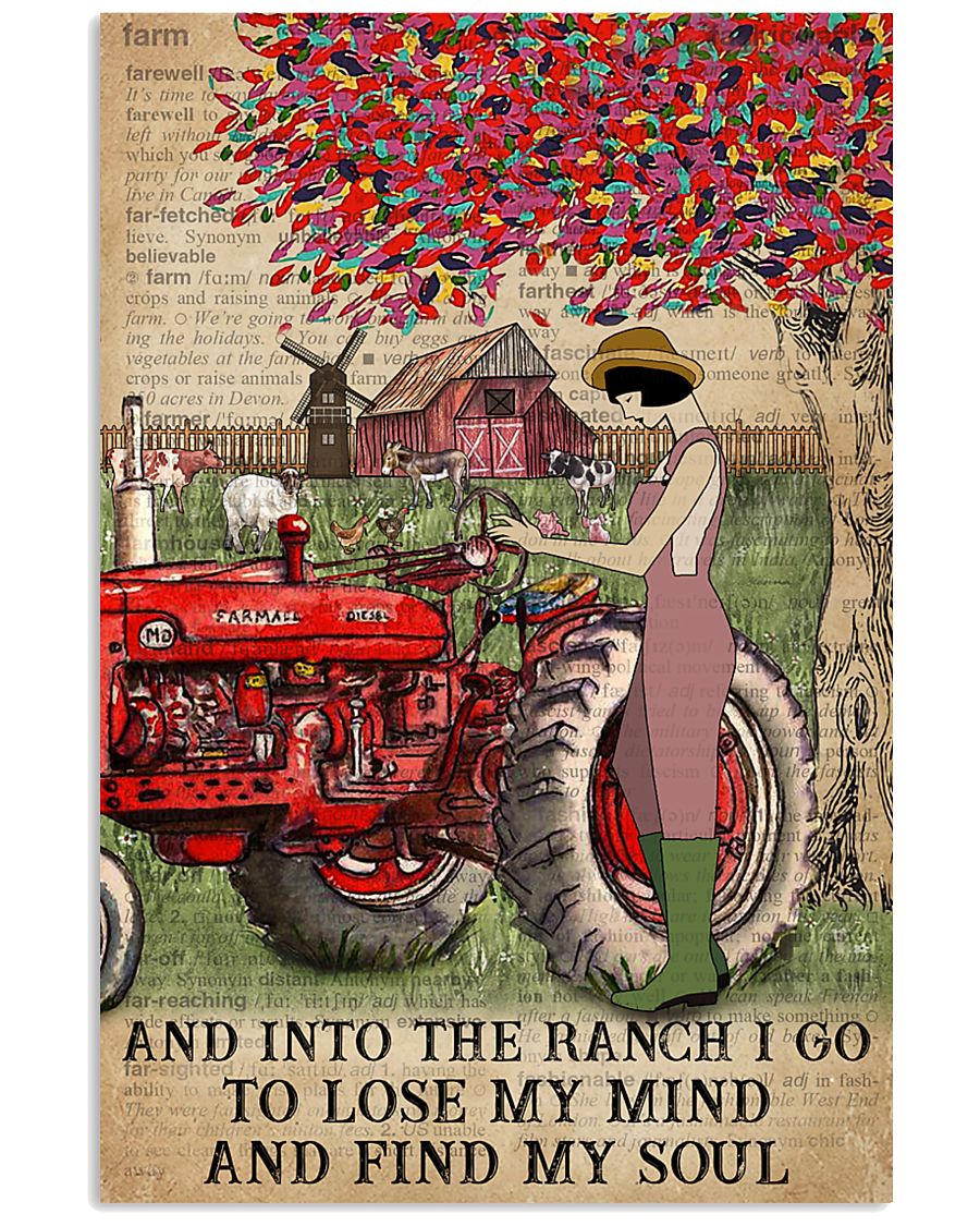 Dictionary Find My Soul Farm Girl 11x17 Poster