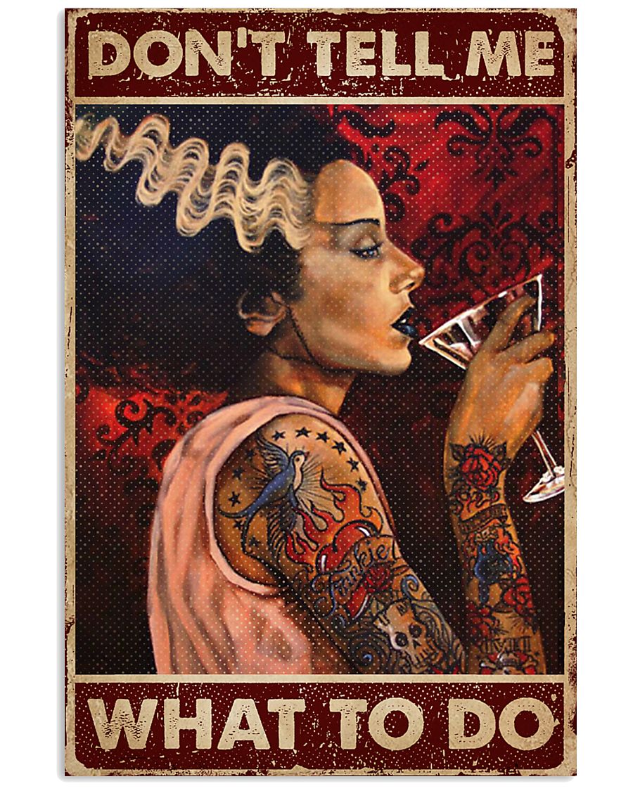 Tattoo Woman Don't Tell Me 16x24 Poster