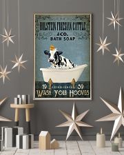 Vintage Bath Soap Holstein Friesian Cattle 11x17 Poster lifestyle-holiday-poster-1
