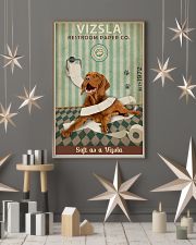Green Restroom Paper Company Vizsla 11x17 Poster lifestyle-holiday-poster-1