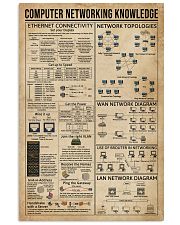 Computer Networking Knowledge 16x24 Poster front