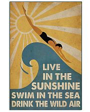 Swimming Live In The Sun 11x17 Poster front