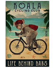 Cycling Club Koala 11x17 Poster front