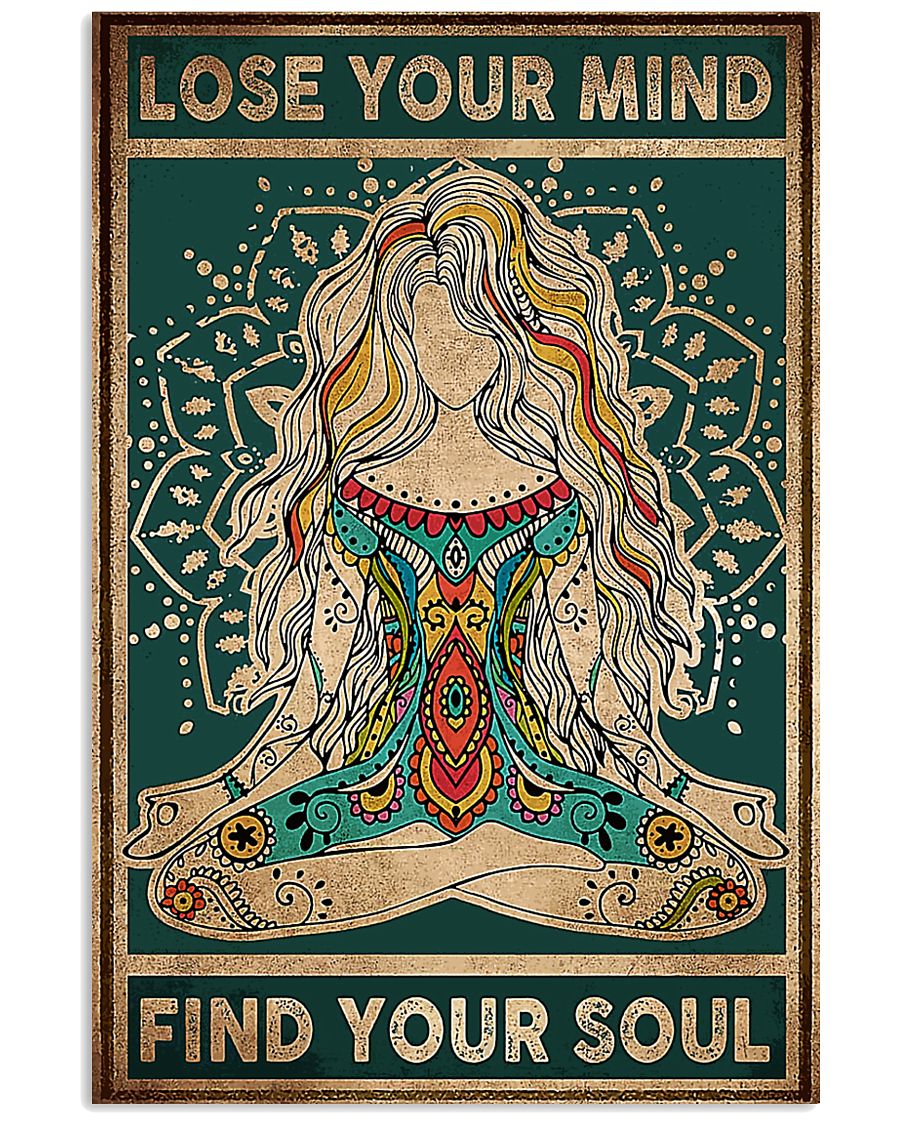Find Your Soul Yoga 11x17 Poster