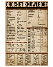Crochet Knowledge 11x17 Poster front