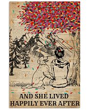 Dictionary Girl Happily Ever Labrador Retriever 11x17 Poster front