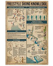 Freestyle Skiing Knowledge 11x17 Poster front