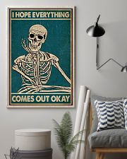 I Hope Everything Skeleton 16x24 Poster lifestyle-poster-1