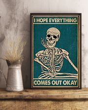 I Hope Everything Skeleton 16x24 Poster lifestyle-poster-3