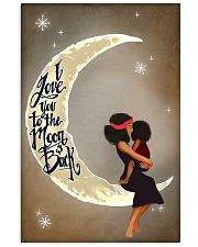 Love You To The Moon Black Girl Motherhood 11x17 Poster front